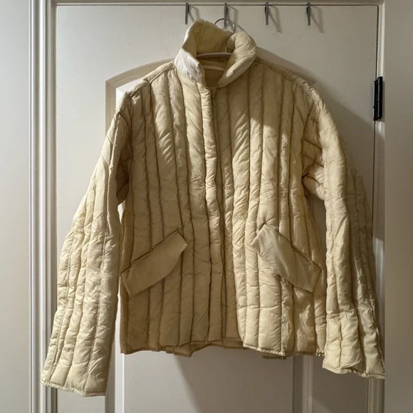 Striped down jacket - Picture 3 of 6